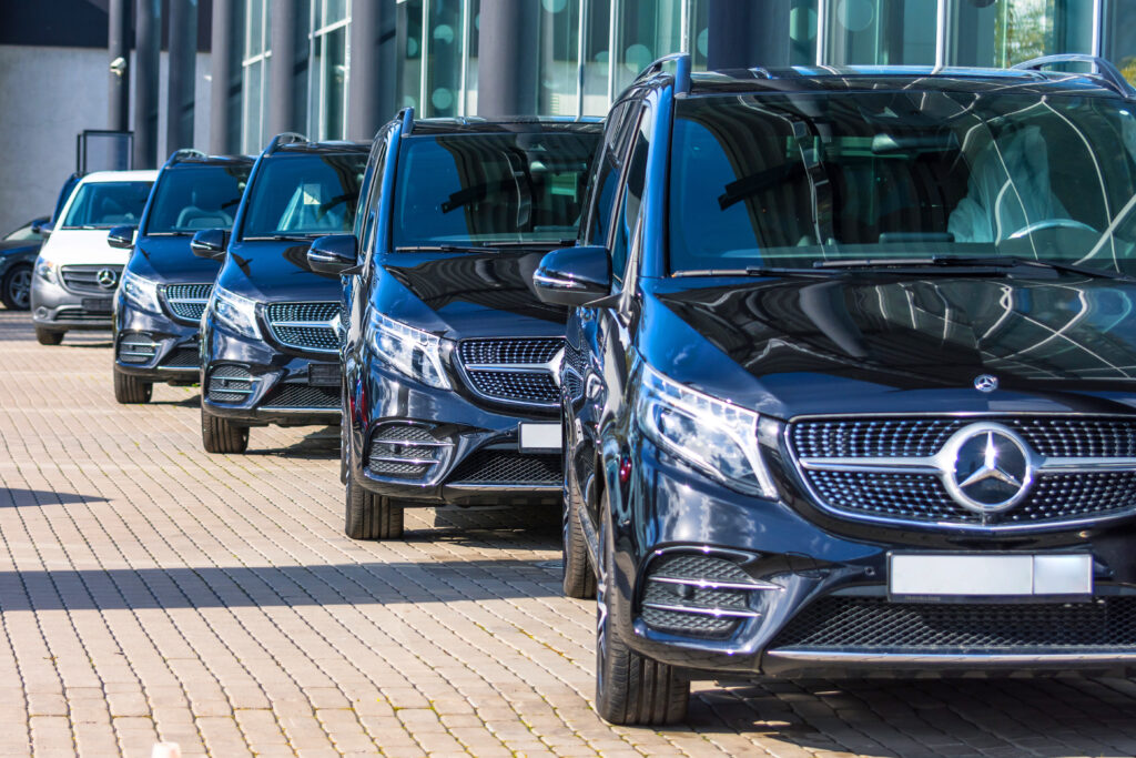 Cannes : Transfert en bus et minibus vers l'Hôtel Carlton 1 Minivans Mercedes-Benz