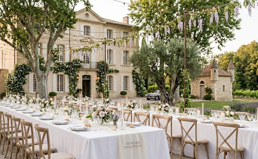 Les plus beaux lieux de mariage en Provence et comment y organiser le transport de vos invités 1 Lieux de mariage en Provence