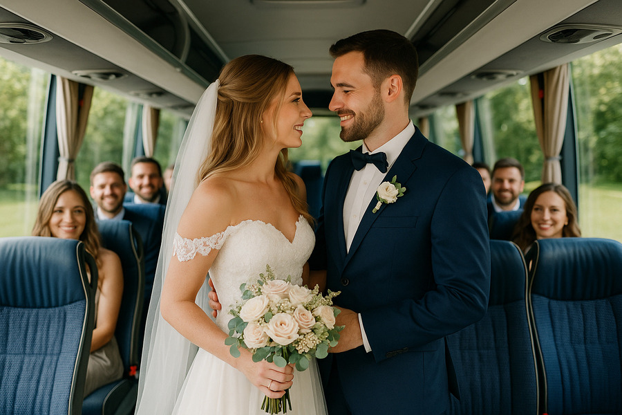 Comment transformer le transport de vos invités en moment convivial ? 2 Moment de partage à bord d'un autocar