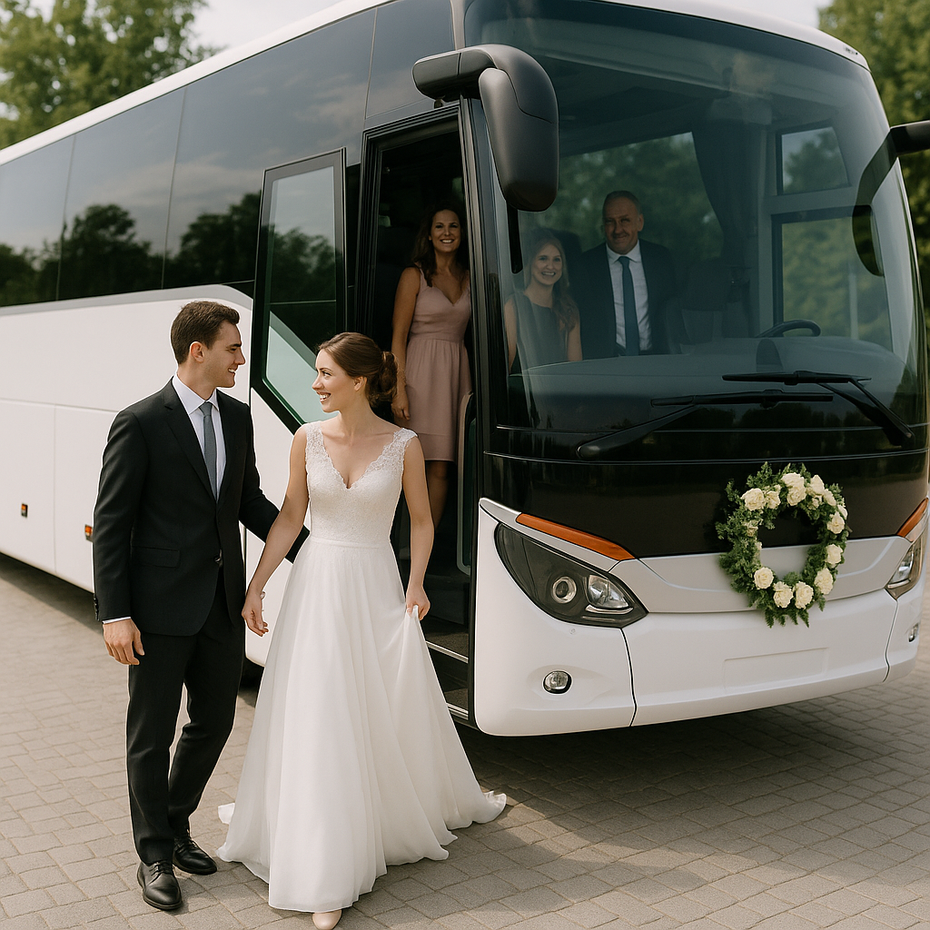 Autocar prestige pour mariage