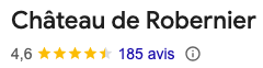 Note google Château Robernier