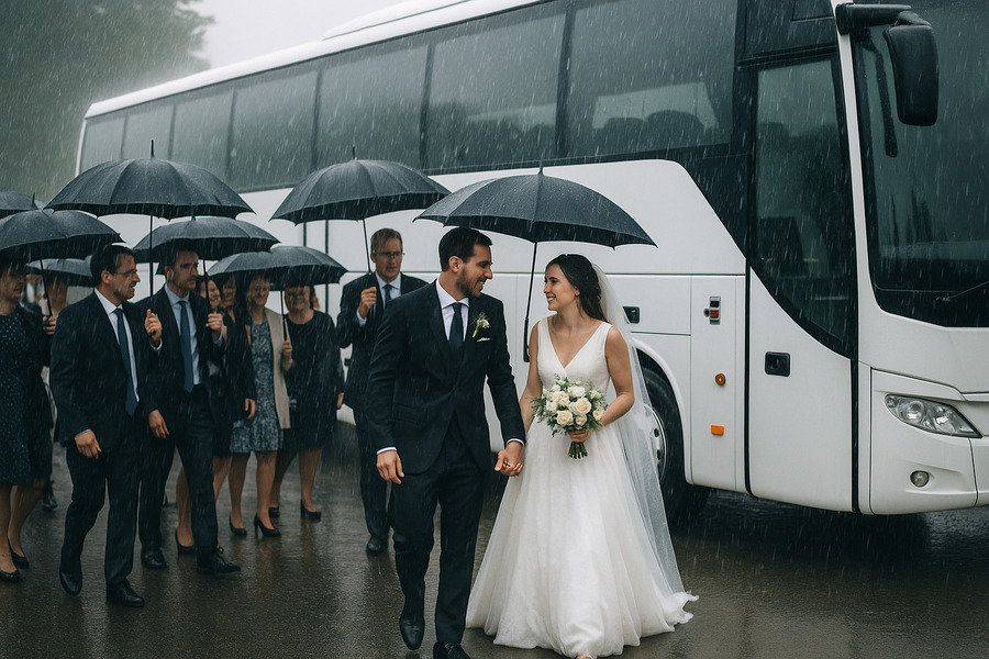 Mariage par temps de pluie