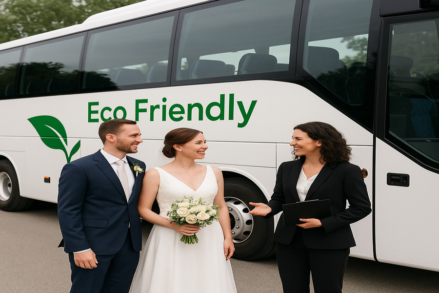 Mariage éco-responsable : et si vous favorisiez le transport groupé? 2 Mariage éco-responsable