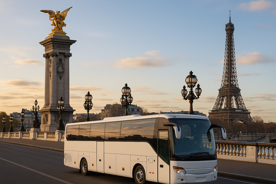 Francebus coach in Paris