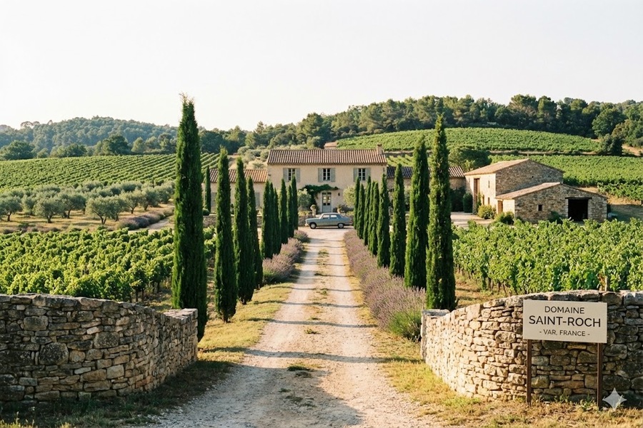 Comment organiser les navettes pour un mariage dans les vignobles du Var ? 1 Domaine viticole mariage dans le Var