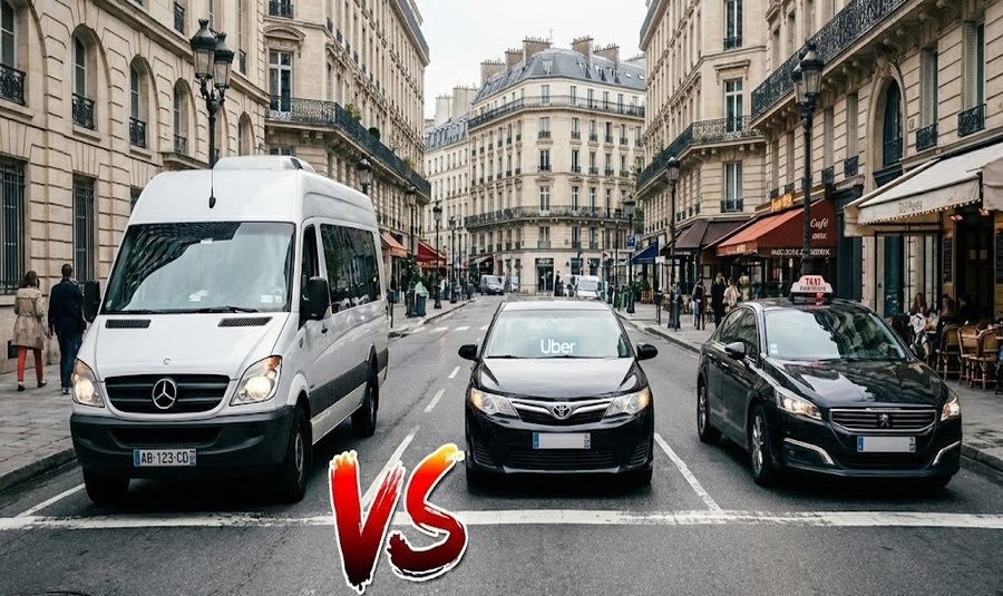 Private shuttle VS Uber & Taxis on the French Riviera: the real price comparison for your wedding 1 vs vehicles 1 1