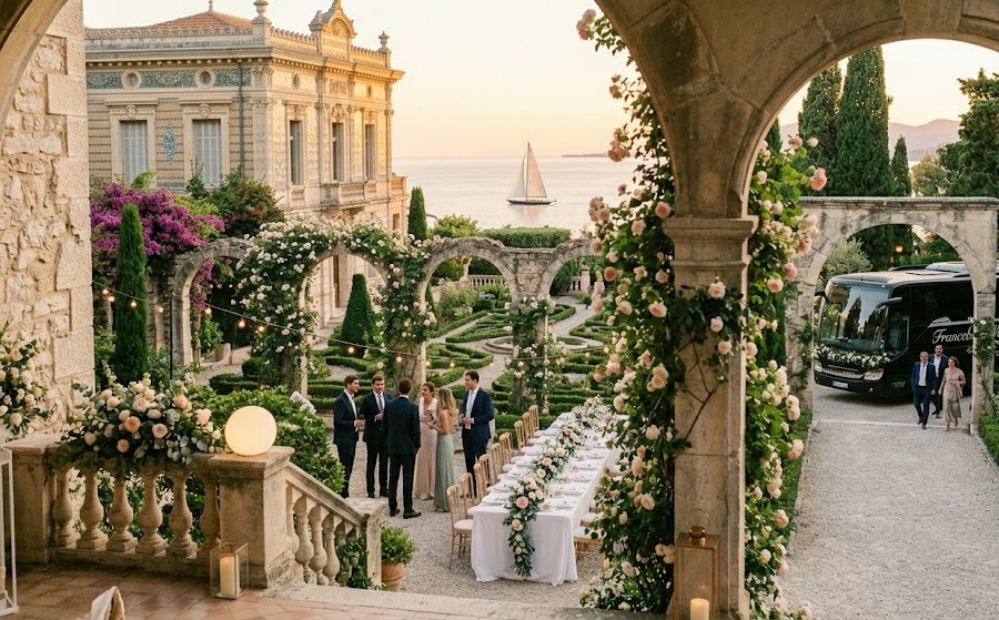 Wedding reception venues in France