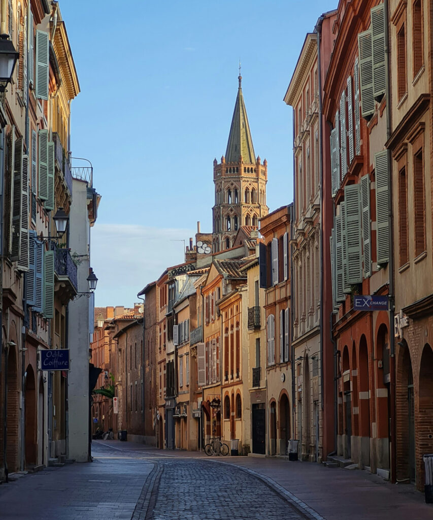 Toulouse rue centre ville