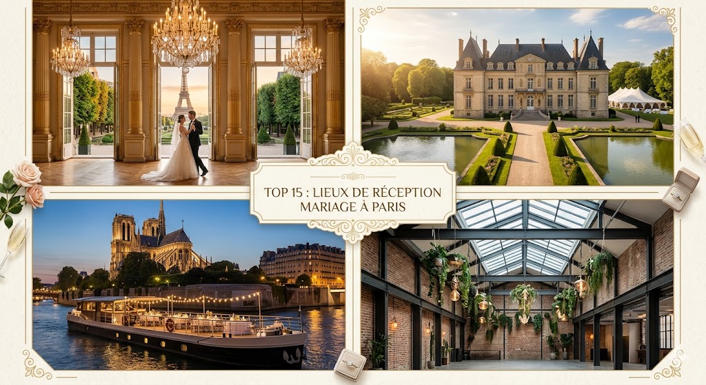 Le Paris secret des mariés : Top 15 des lieux de réception inédits 1 Top 15 des lieux de réception à Paris