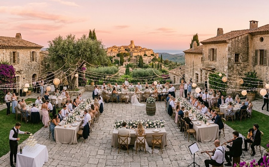 Lieux de réception Saint-Paul-de-Vence