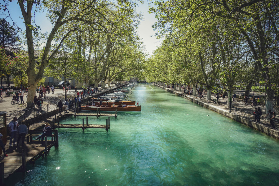 Annecy canals