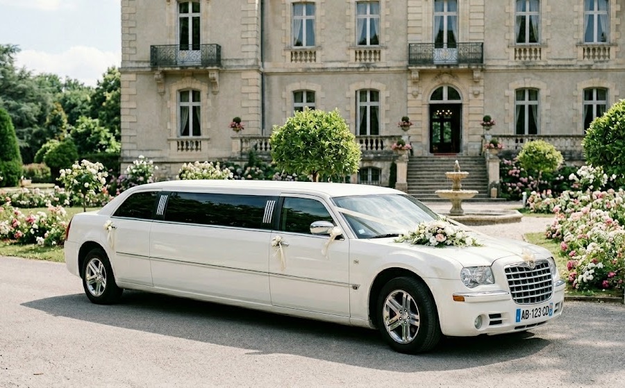 Les modèles de limousines les plus populaires pour les mariages 3 Chrysler 300C, Limousine mariage