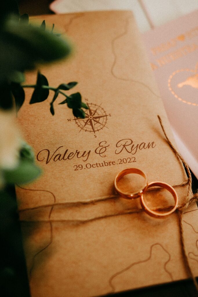 Green Wedding 2027 : Comment organiser un mariage durable, chic et zéro impact ? 7 Green Wedding - Faire-part éco-responsable