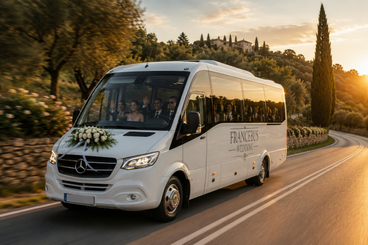 FranceBus-Wedding 6 wedding shuttle rental